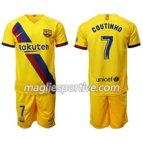 Completo Calcio Barcellona Philippe Coutinho 7 Bambino Divisa Trasferta 2019/2020 